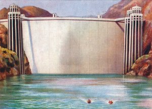 ボルダーダム、アメリカ、1938