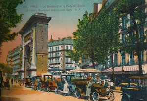 大通りサンドニとポルトサンドニ、パリ、c1920 作： Unbekannt
