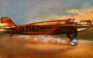 ブレーメンユンカースW 33は1928年4月12日、1932年にアイルランドのバルドネル飛行場を出発します。 作： Unbekannt
