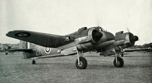 ブリストルボーファイター、1941年。 作： Unbekannt