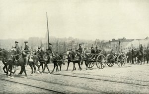 ブローニュのイギリス遠征軍、1919年。 作： Unbekannt