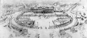 1910年のバッキンガム宮殿 作： Unbekannt