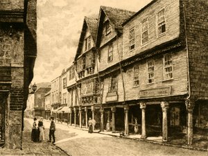 バターウォーク、ダートマス、1898年。 作： Unbekannt