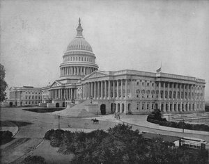 国会議事堂、ワシントン、c1897。