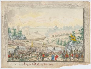 1829年1828年6月7日のブレイロフ要塞の捕獲 作： Unbekannt