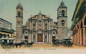 大聖堂、ハバナ、キューバ、c1910