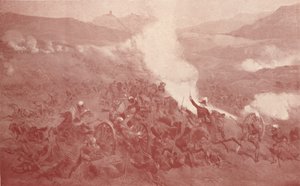バラクラバでの騎兵突撃、1854年1909年 作： Unbekannt