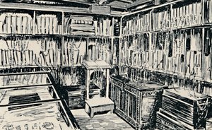 ウィンボーンの連鎖図書館、1929 作： Unbekannt