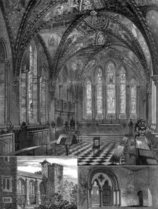 ランベス宮殿の礼拝堂、ロンドン、1887 作： Unbekannt