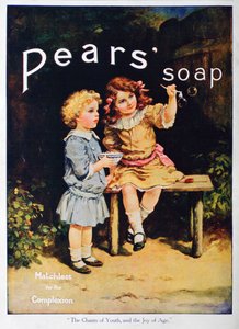 青春の魅力と年齢の喜び、Pears soap advert、1916 作： Unbekannt