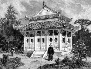 チャイニーズハウス、1889年 作： Unbekannt