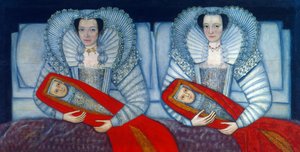 チョルモンディリー・シスターズ、1600-1610 作： Unbekannt