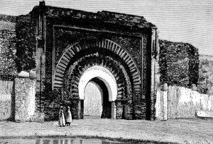クリスチャンゲート、モロッコ、1895 作： Unbekannt