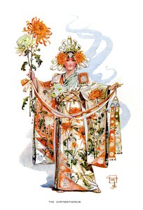 菊、1899年 作： Unbekannt
