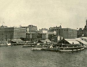サーキュラーキー、シドニー、1901年。 作： Unbekannt