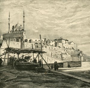 サラディンによって1890年に建てられたカイロの城塞。 作： Unbekannt