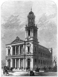 シティテンプル、ホルボーン高架橋、ロンドン、1875 作： Unbekannt