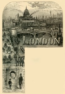 ロンドン市、c1872。 作： Unbekannt