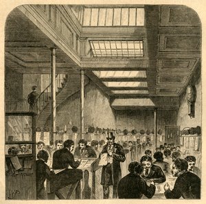 クリアリングハウス、1897年。 作： Unbekannt