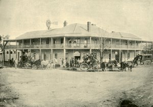 クラブハウスホテル、ナラブライ、1901年。 作： Unbekannt