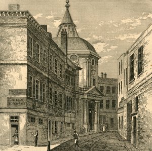医師の大学、ワーウィックレーン、1868年、1897年。 作： Unbekannt
