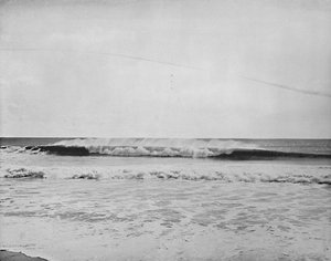 コーミングウェーブ、ニュージャージーコースト、c1897。 作： Unbekannt