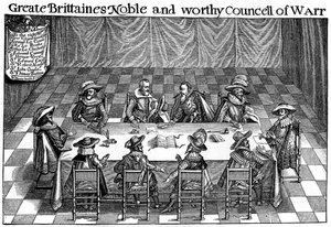 戦争評議会、1623-1624、1893 作： Unbekannt