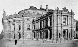 コートシアター、ウィーン、オーストリア、1899年 作： Unbekannt