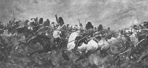 クリミア戦争、1854-56：スコットランドのグレイの集まり...バラクラバ、1901年。 作： Unbekannt