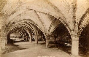 クリプト、ダラム大聖堂、1893年。
