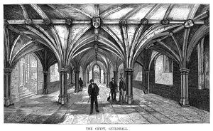 クリプト、ギルドホール、ロンドン市、1886