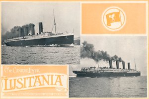 キュナードライナールシタニア、c1910。 作： Unbekannt