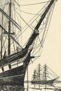 カティサーク1869、ファルマスハーバー、1938 作： Unbekannt