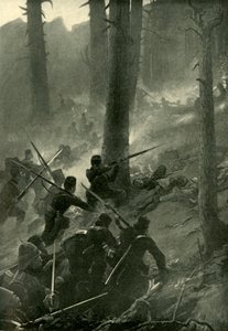 1878年12月2日、スピンガウイコータルへの大胆な攻撃、1901年。 作： Unbekannt