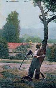 日の終わり、c1900