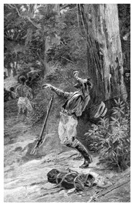 ケネディの死、オーストラリア、クイーンズランド州、1848年、1886年 作： Unbekannt