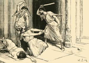 ティベリウスグラチュスの死、1890年。 作： Unbekannt