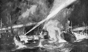ドッガー銀行事件、日露戦争、1904-5 作： Unbekannt