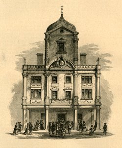 ドーセットガーデンシアター、ホワイトフライアーズ、1897年。 作： Unbekannt