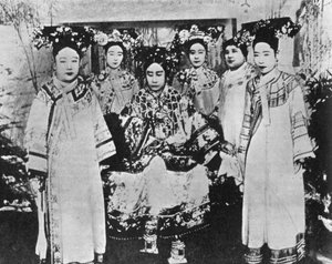1904年の中国のDowager皇后 作： Unbekannt