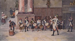 共和国のドラマー、1896 作： Unbekannt