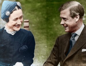 ウィンザー公爵夫人シンプソン夫人、フランス、カンデ城、1937年 作： Unbekannt