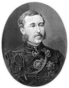 1875年イギリスの兵士、コンノート公爵 作： Unbekannt