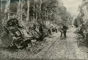 ブリティッシュシェルファイアの影響、1919年。 作： Unbekannt
