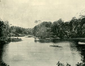 Ennoggera貯水池、1901年。 作： Unbekannt