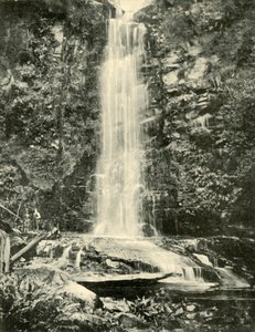 アースキン滝、ローン近郊、1901年。 作： Unbekannt