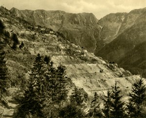 エルツベルク鉱山、オーストリア、シュタイアーマルク州、c1935。 作： Unbekannt