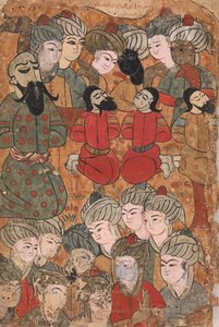 バラモンの処刑、カリラ ワ ディムナのフォリオ、18 世紀。 作： Unbekannt