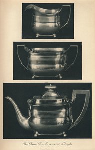 ロイズでの名声茶サービス、c1804、1928 作： Unbekannt