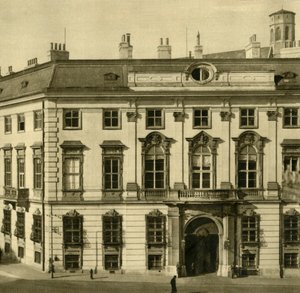 連邦首相府、ボールハウスプラッツ、ウィーン、オーストリア、c1935。 作： Unbekannt